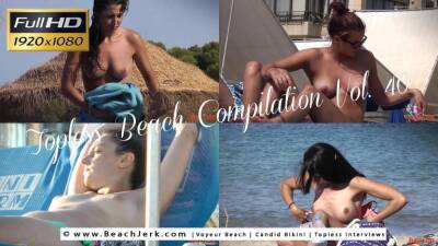 Topless Beach Compilation Vol.40 - BeachJerk on freefilmz.com