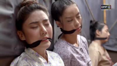 Three Thai Women Cleave Gagged - Thailand on freefilmz.com