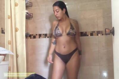 Amy Delgado Bikini Shower Exclusive Patreon Video on freefilmz.com