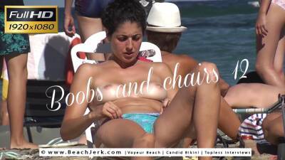 Boobs and chairs 12 - BeachJerk on freefilmz.com
