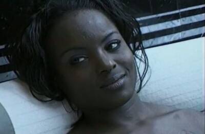 Black wife spreads legs and enjoys the most sensual cunnilingus ever on freefilmz.com