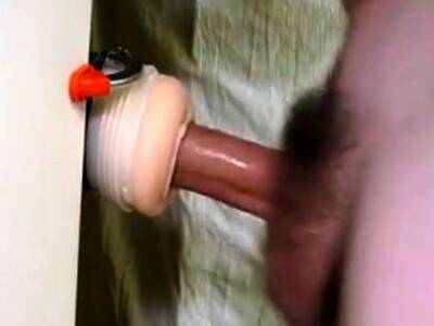 Fleshlight fuck with twitching orgasm on freefilmz.com