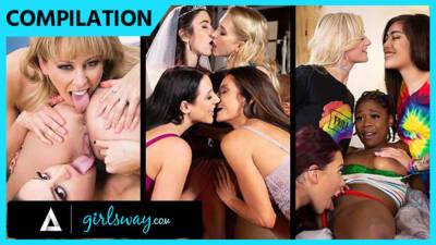 GIRLSWAY - Sexy Thirsty Nymphos Have A Wild Orgy COMPILATION on freefilmz.com