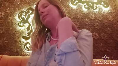 Slutty Beauty Public Masturbates Pussy In Restaurant Toilet on freefilmz.com