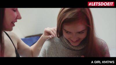 Redhead Vixen Jia Lissa Seduced And Fucked By Lesbian Roommate on freefilmz.com