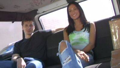 Picked up a college girl, then gets banged out on BangBus on freefilmz.com
