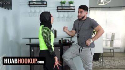 Hijab Hookup - Beautiful Big Titted Arab Beauty Bangs Her Soccer Coach To Keep Her Place In The Team on freefilmz.com