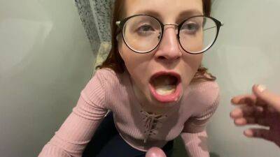 Risky Public Testing Sex Toy In The Store And Cum In Mouth In Public Toilet on freefilmz.com