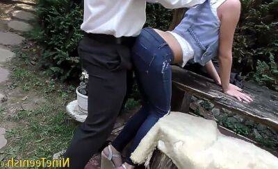 Teen jeans torn for fuck on freefilmz.com