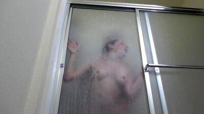 Cheating Petite Girlfriend Sucks And Lets Stranger Fuck Her In The Ass In Shower on freefilmz.com