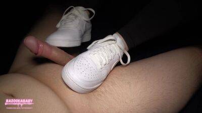Girl Giving Shoejob And Footjob In Her New Nike Sneakers (custom Request) - Germany on freefilmz.com