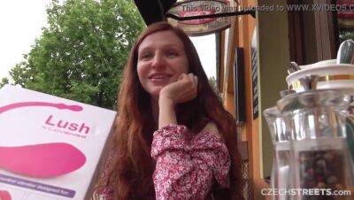 CzechStreets - Hot Russian girl with a hairy pussy has an orgasm in public - Czech Republic - Russia on freefilmz.com