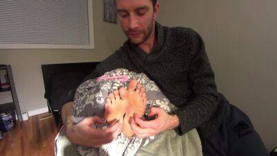 He Ripped Off My Nylons & Tickled My Feet!! on freefilmz.com