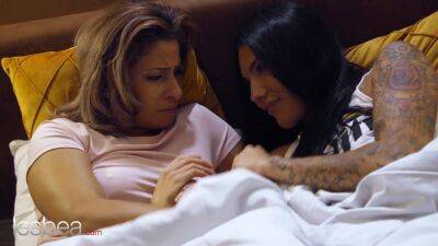 Vanessa Decker lesbian facesitting orgasm with Latina on movie night - Czech Republic on freefilmz.com