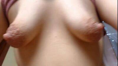 Shriveled puffy nipples small saggy tits pulled on on freefilmz.com