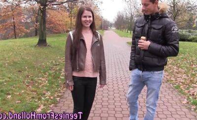 Dutch teen gets facial - Netherlands on freefilmz.com