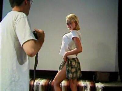 Young Girl Goes Ton An Audition And Ends Up Fucking A Hard Cock Dude on freefilmz.com