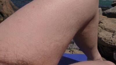 Hairy wife on nudist beach on freefilmz.com