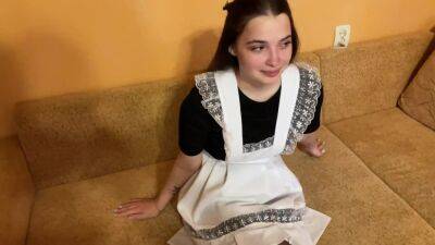 Shy Russian schoolgirl tries to swallow BF's dick and takes it in doggy pose - Russia on freefilmz.com
