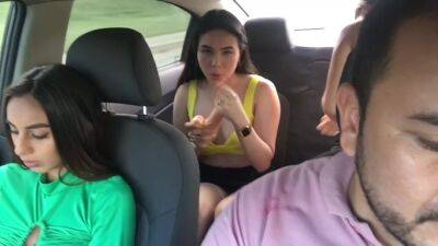 The Uber Driver Gets Horny To See My Friend Without Underwear on freefilmz.com