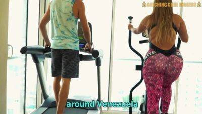 HOT SEX With A Big Booty Venezuelan Gym SLUT - Big ass - Brazil on freefilmz.com