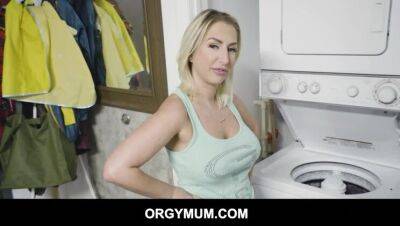 Big Tits Blonde MILF Step Mom Quinn Waters Family Sex With Step Son During Laundry POV \u25ba Fucksex.date on freefilmz.com