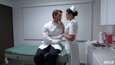 Nurse strips and gets laid with ill patient for that load of sperm on freefilmz.com