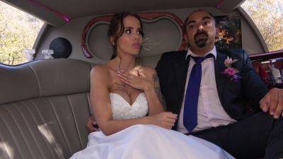 Latina bride fucks with her father-in-law before the wedding ceremony on freefilmz.com
