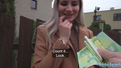 Ukrainian teen flashes her tits for cash and gives a blowjob and gets laid for extra money - Ukraine on freefilmz.com