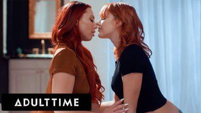 ADULT TIME - Redhead Babes Aidra Fox and Kenna James Scissor Until They ORGASM! SENSUAL LESBIAN SEX! on freefilmz.com