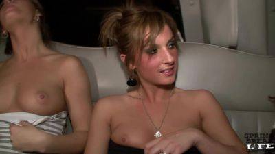 Naked Limo Ride and Hot Tub Party Girl on freefilmz.com