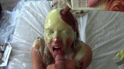 Messy splosh blowjob on freefilmz.com