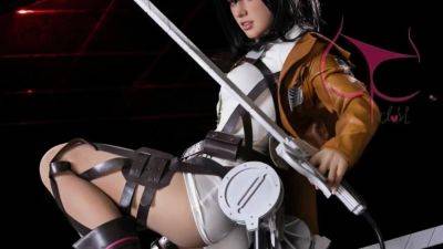 Mikasa Sex Doll - Attack on Titan on freefilmz.com