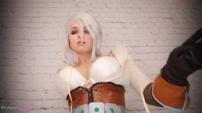Ciri Ously Horny For Geralt - Ellie Idol on freefilmz.com