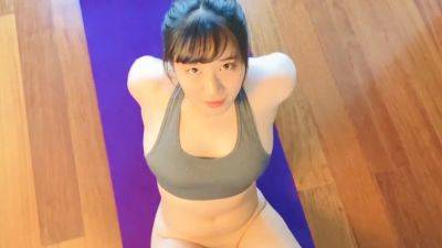 Adorable Japanese babe fucked after in the middle of her training - Japan on freefilmz.com