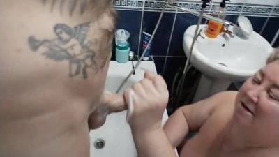 Shaves My Dick And Balls In The Bathroom And Then Jerks Off To A Cumshot on freefilmz.com