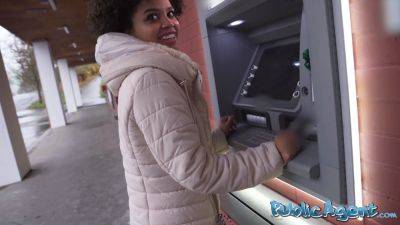Petite Brazilian girl begs for cash outside and takes big black dick in POV - Brazil on freefilmz.com