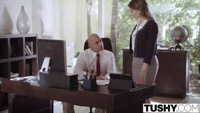 TUSHY.com - Submissive secretary punished and sodomised on freefilmz.com