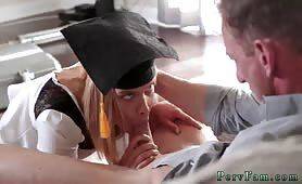 Dad and comrade's daughter first anal The Graduate on freefilmz.com