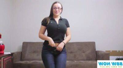 Nerdy teen knows how to get a job this babe craves and loves to be wicked on freefilmz.com