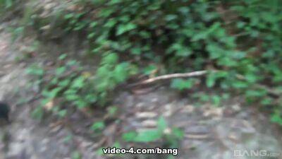 Caroline June Has A Quickie In The Woods With Her Fuck Buddie - BANG! on freefilmz.com