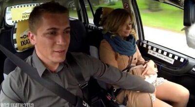 Lascivious blond cheats on hubby with Czech taxi driver - Czech Republic on freefilmz.com