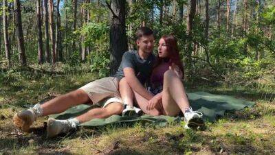 Public couple sex on a picnic in the park KleoModel on freefilmz.com