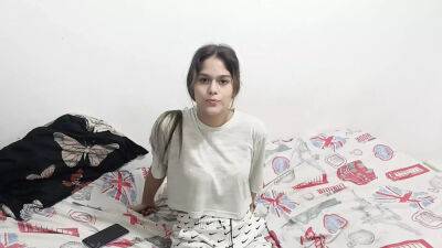 My horny stepsister is unfaithful to her boyfriend and he fucks me until he makes me cum in her - Colombia on freefilmz.com