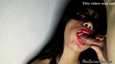 Surprise Cum In Mouth For Teen Mia! She Didnt Expect That Huge Load Down Her Mouth on freefilmz.com