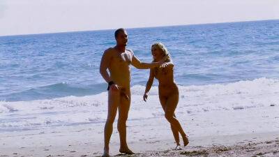 I went to take pictures on the beach with a photographer and my husband asked me to fuck him right there on freefilmz.com
