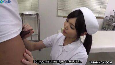 Jap nurse treats patient's tiny dick to blowjob at hospital - Japan on freefilmz.com