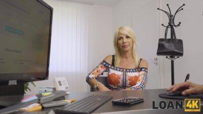 Fuck to Flee with blonde mature Tiffany Rousso - Reality euro sex in office on freefilmz.com