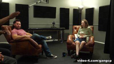 GangBang Creampie 353 Interview with Claire Room, Scene #01 on freefilmz.com