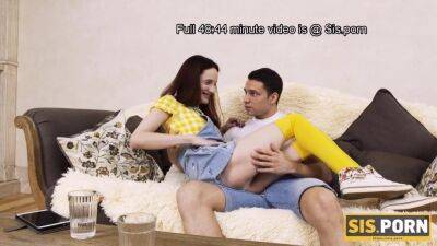 Sexy Ginger Drilled By Stepbro After Losing Severa on freefilmz.com